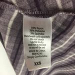 LuLaRoe Carly Ribbed Striped Short Sleeve Dress Photo 4