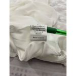 Pink Lily  One Shoulder Dress Women Size M White Side Zip Long Sheer Sleeve Photo 10