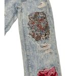 Car Mar blue womens patch work jeans pants denim size 23 SKU 3539 Photo 2