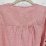 Madewell NEW  Linen Blend Puff Sleeve Tassel Tie Jumpsuit Relaxed Fit Pink XXS Photo 15