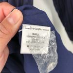 House of Harlow 1960 × Revolve Tie Waist Cross Dress Navy Stripe XS Blue Photo 8