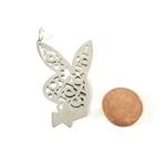 New playboy‎ bunny Pendant Silver Photo 0