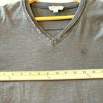 Diesel  Gray Women’s V-Neck Tee. Size Medium. Photo 12