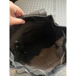 Frye  Olivia Leather‎ Backpack Large Black Bag Purse Photo 10