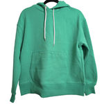 Everlane The Track Organic Cotton Popover Hoodie Green Hooded Sweatshirt S New Photo 1