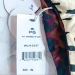 PQ Swim Wild Heart Reversible Tie Bikini Bottom S NWT Brown Photo 4