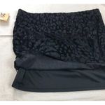 Mudd  Burnout Velvet Black Bodycon Mini Skirt NWT Size S Juniors Photo 7