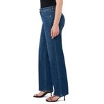 Seven7  Loose High Rise Straight Leg Jeans NWT Blue Size 12 Photo 1