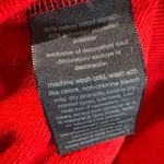 Tommy Hilfiger red logo graphics pullover hoodie size XS NWT Photo 5