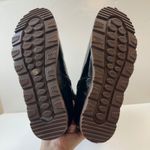 Patrizia‎ Ancaldi Tall Boots Lug Sole Black Patent Leather Boots Womens 38 Italy Size 8 Photo 4