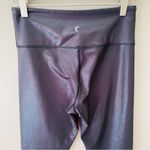 Zyia  Metallic Ombre Light N Tight Hi-Rise Leggings Black/White Sz 6-8 Photo 4