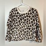 Aerie Oversized Cheetah Crewneck, sz XS Photo 0