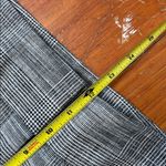 Veronica Beard  Trouser Pants Glen Plaid Green Side Strip Black Edge Size 8 Photo 4