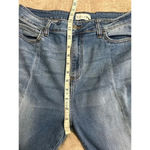 Cello  Split Hem Frayed Denim Jeans Size 13 Blue Seam Trendy Photo 5