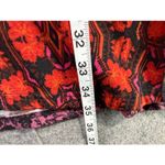 Sacred Threads  Tunic Top M Black Orange Patchwork Festival Art To Wear Lagenlook Photo 8