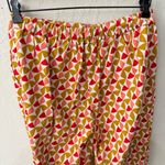 Boden Pink Orange Red White Elastic Waist Pull On Danby Trouser Pants 8R Size 8 Photo 5