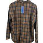 Daisy Street  Plaid Button Front Shirt Small New Photo 2
