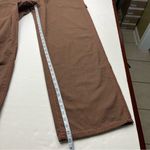 No Fear x H&M Carpenter Wide Leg Twill Skater‎ Pant Womens Size 16 Brown Y2K NEW Photo 6