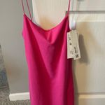 ZARA Hot Pink Dress Photo 0