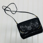 Vintage Chain Mail Black Evening Bag X Cross Body Photo 0