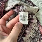 Billabong  Sz XS Take Me Away Dress in Pinot Maroon Boho Longsleeve Paisley Dress Photo 12