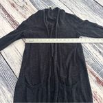 Marine layer  Navy Blue Lightweight Cotton Open Cardigan Photo 7