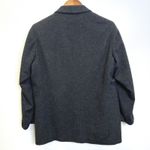 Eddie Bauer Vintage Wool Blend Two-Button Blazer Charcoal Size MP Photo 5