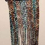 Lucky & Blessed Multicolor Patterned Vest Brown Photo 0