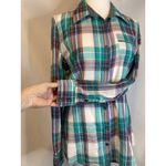 Natural Reflections Cabincore M Plaid Button Down Shirt Womens Cotton Gorpcore  Photo 7
