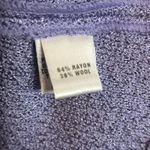 St. John Collection Santana Knit Jacket Women 14 Lavender Wool Rayon Blazer USA Photo 3