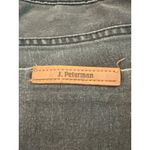 Vintage J. Peterman Black Wash Skinny Jeans Denim Y2K 90s Size 4 Estate Photo 3