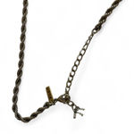 White House | Black Market Silver and Black Tassel Necklace Photo 0