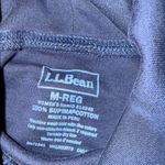 L.L.Bean  Navy Long Sleeve Turtleneck Tee Medium Women’s Basic Soft Photo 5