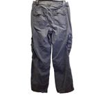 American Eagle  Size 6 Dark Gray Cargo Pants, Preloved Photo 3