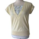 Vintage Tail Womens Yellow V Photo 12