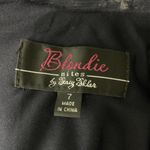 Blondie Nites  Prom Dress Womens 7 Navy Sleeveless Flare Formal Evening Photo 6