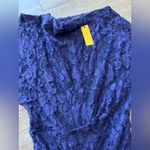 Alexia Admor  One Shoulder Dark Blue Dress Photo 7