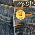 NYDJ  | dark wash wide‎ cuffed crop jeans Sz 8 Photo 2