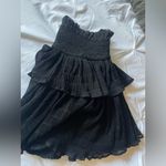 Elegant Black Ruffled Skirt Photo 3
