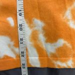 Elliot Lauren orange and white long sleeve light weight sweater size xs Photo 1