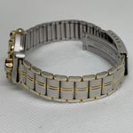 Vintage La gear women silver gold tone watch 23mm Japan movt up to 7” running Photo 2