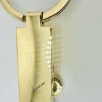 Salvatore Ferragamo  Gancini Gold Tone Key Ring Detachable Photo 6