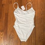 ANDIE The Amalfi One Piece Swimsuit White Size M NWT minimalist Photo 3