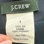 J.Crew Women's Y2K Silk Babydoll Halter Neck Midi Slip Dress Blue Size 4 Fairy Photo 2