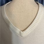 U.S. Polo Assn. Men's Cream V-Neck Sweater Photo 2