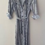The Limited  snake skin shirt dress size 6 Photo 0