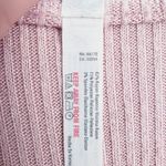 Free People Cozy Up With Me Pink Ribbed Long Sleeve Bodysuit Photo 6