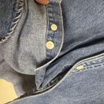 Gap  Denim Shirt L ladies Blue Long Sleeve Button Front Western Pockets y2k 90s Photo 6