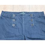 Lauren Jeans Co Ralph Lauren Jeans Plus 16 Denim Capri Crop Pants Nautical Blue Photo 1