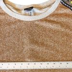 DAY trip Heathered Tan Boho Beaded Sweatshirt XS Photo 7